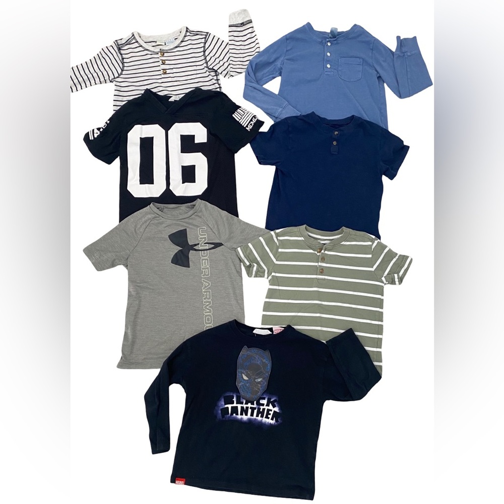 Bundle- 7 x shirts- 6-7 years